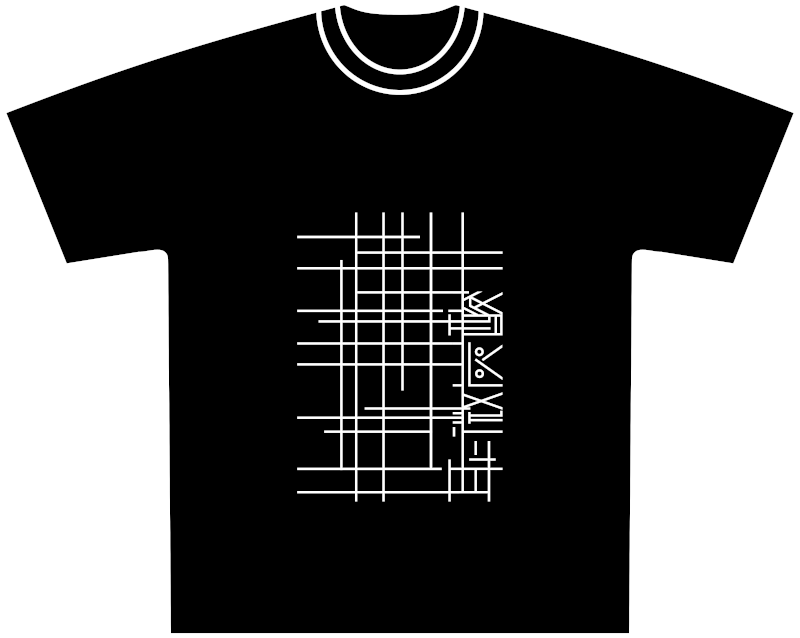 Tシャツ #1【オーガニックコットン100%】ブラック